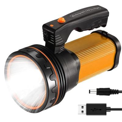 China High Lumen Rechargeable Handheld USB Floodlight Brightenlux Factory Outdoor Portable Led High Power 9000lumens One Year Power Bank for sale