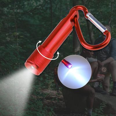 China Outdoor Camping Hiking Green Color Walking Customizable Cheap Custom Flashlights , Portable Yellow Mini Key Chain Flashlight for sale