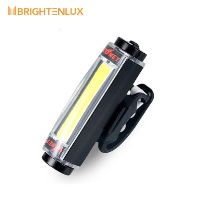 China Brightenlux USB Rechargeable Bicycle Rear Tail Lamp Led Bike Tail Light, Best Waterproof Usb Bicycle Tail Light for sale