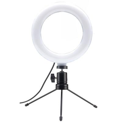 China Professional Hot Selling Adjustable Brightness RGB Ring Light Rainbow with Stand, Led Youtube RGB Ring Light for Makeup Selfie for sale