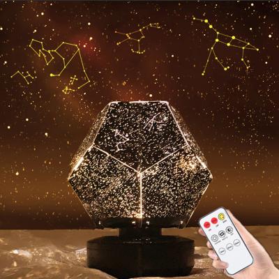 China Smart Light Starry Sky Night Lamp Galaxy Projector Star Control Sensor Led Table Lamp Space Lighting Room Night Light Planetar Gift For Kids Children for sale