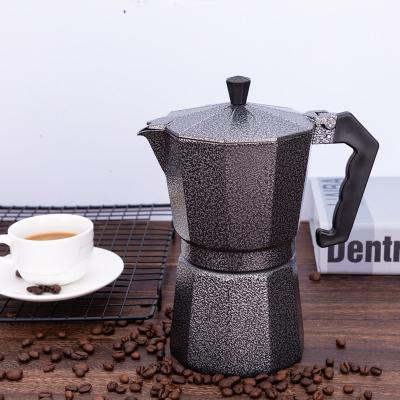 China Viable Top Rated Mocha Espresso Camp Kitchen Sugar Tea Large Turkish Coffee Aluminum Pots for sale