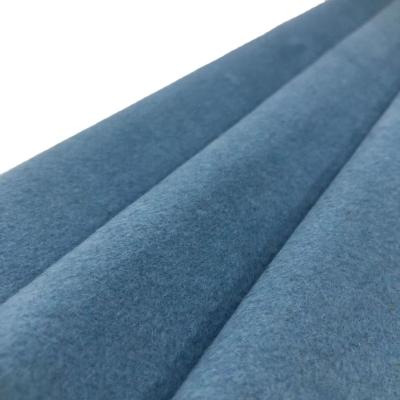 China Wicking 600g/m 400GMS 100Wool All Season Single Sided Single Faced Wool Fabric For Coats for sale