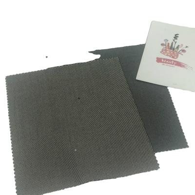 China Stain Resistant Black And White Twill Suit Wind Coat Fabric 400g/m 5% W Greyish Worsted Factory Supply for sale