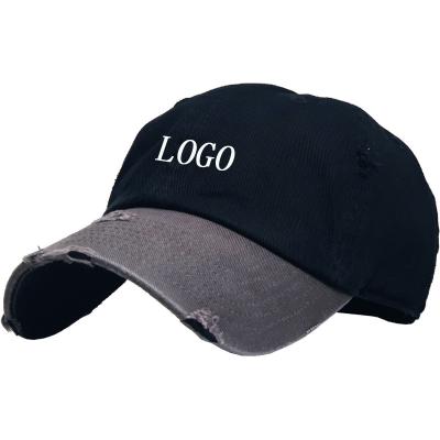 China 2021 New COMMON Outdoor Sport Baseball Cap Custom Embroidery Fashion Adjustable Vintage Dad Hats White for sale