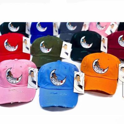 China JOINT Logo Custom Embroidery Breathable Fitted Running Washed Mens Baseball Cap In Sports Hat for sale