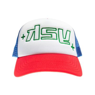 China JOINT Custom Brand Logo Design Adjustable Snapback Trucker Cap Hat Embroidery for sale