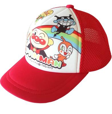 China COMMON custom logo cute baby cartoon mesh trucker hats, sublimation printed kids trucker hat for sale