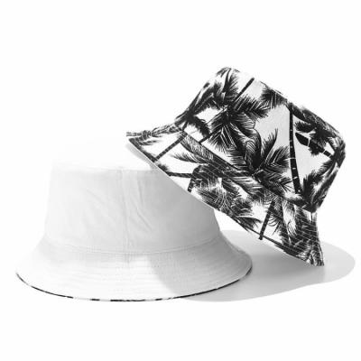 China COMMON custom design all over sublimation print logo cotton bucket hat private label for sale