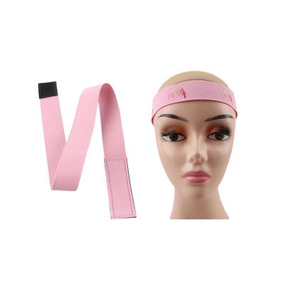 China European and American Style Customize Logo/Color Adjustable Head Hair Bands Fuse Band For Wig Edges for sale