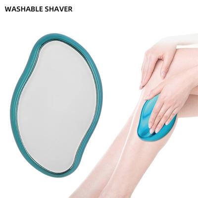 China 2022 New Household Magic Crystal Physical Hair Removal Hot Selling Hair Remover Glass Painless Safe Crystal Eraser for sale