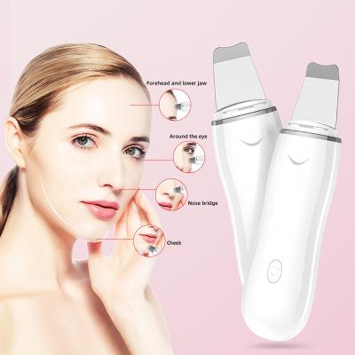 China 2022 Newest Ultrasonic Deep Clean Ultrasonic Clean Skin Peeler Skin Cleaner Scrubber DEEP CLEANING Scrubber for sale