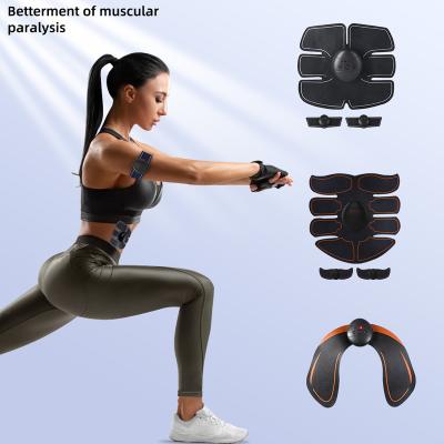 China 6 Pack Weight Loss Machine EMS Stimulator Body Fitness EMS Muscle Trainer Equipment ABS Smart Belt for sale