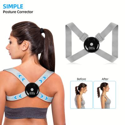 China Best Success Vibration Kyphosis Adjuatable Back Brace Upper Correct Belt Adjustable Posture Corrector for sale