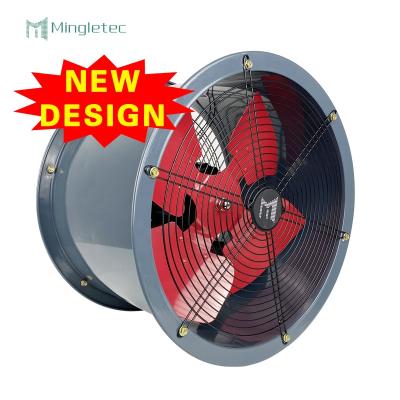 China New Design 16 Inch DC Motor Brushless Duct Exhaust Axial Industrial Blower Fan Energy Saving for sale