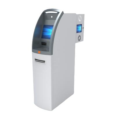 China No New Big Cassettes (12000 Notes) Dual Touch Screen ATM Machine With 12mm Q345 Dual Safe And Dual Journal Color Printer for sale