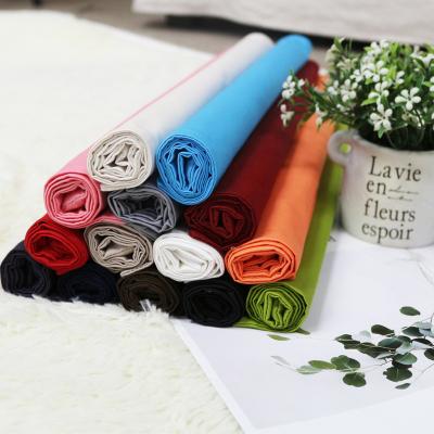 China Simple Hotel Use 100% Cotton Twill Fabric Solid Dyed Fabric Texiles HT-CTDF-A for sale