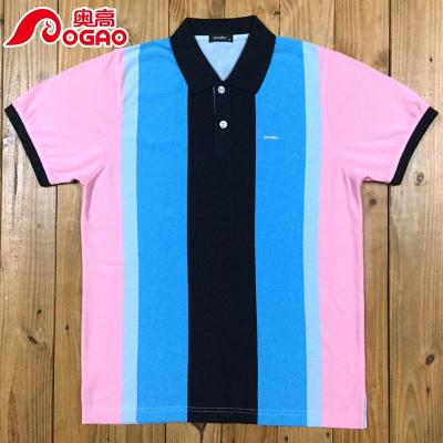 China Other Design 100% Cotton Pique Fabric Customize Mens Polo Shirts for sale