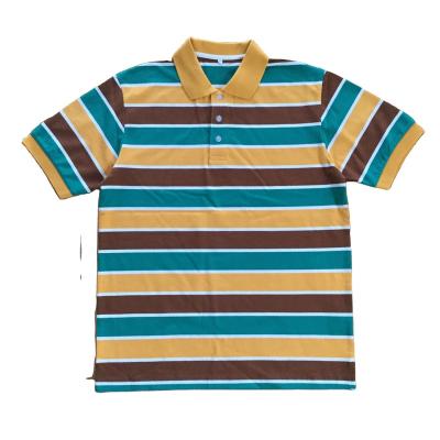 China 32'S Stripe Auto Pique Breathable With Spandex/Cotton/Spandex/Pique/Knitted/Fabric/Men/Boy/Girl/Women/Lady/Dress/Garment/Polo Shirt/T-shirt for sale