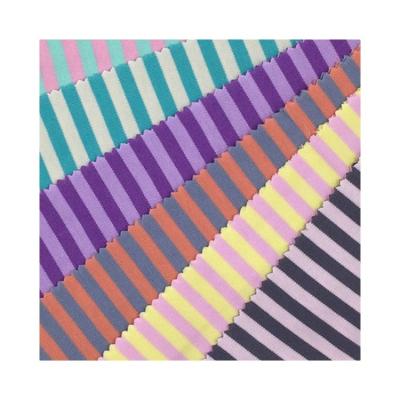 China Breathable Wholesale Yarn Dyed Fabric Material Striped Fabric Stock Lot for sale