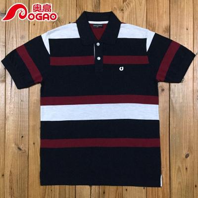 China Other New Design High Quality 100% Cotton Custom Embroidered Mens Polo Shirt for sale