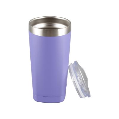 China Sustainable Custom Coffee Cup Size 18/8 Stainless Steel Vacuum Flask Water Tumbler for sale