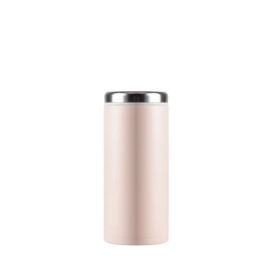 China Double Wall Stainless Steel Vacuum Flask Small Capacity Sufficient Straight Body Mini Cup for sale