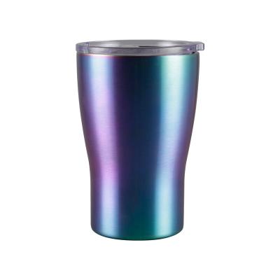 China Durable Hot Selling 500ml Stainless Steel Travel Mug Double Wall Stainless Steel Coffee Mug For Car With Clear Lid for sale