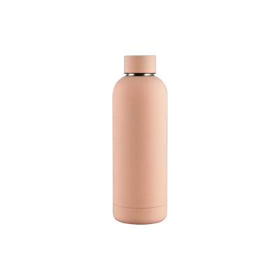 China Hotsale Sustainable Matte Coating Double Wall Coffee Mug Insulated Stainless Steel Tumblers Travel Water Bottle for sale