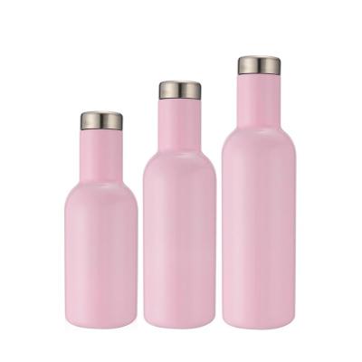 China Sustainable 550ML Double Wall Vacuum Insulated Stainless Steel Copper Plating Sports Water Bottle for sale