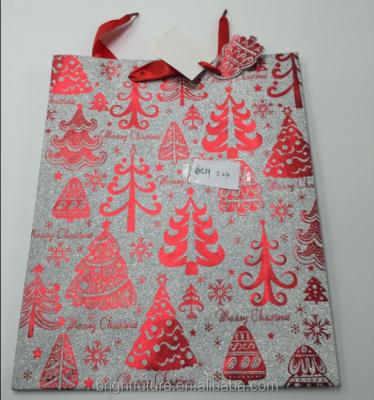 China Gift & Craft Christmas Bag - Strong Glitter Bag for sale