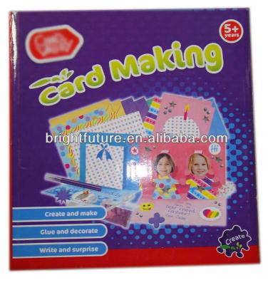 China 2021 new greeting card paper making kit for sale