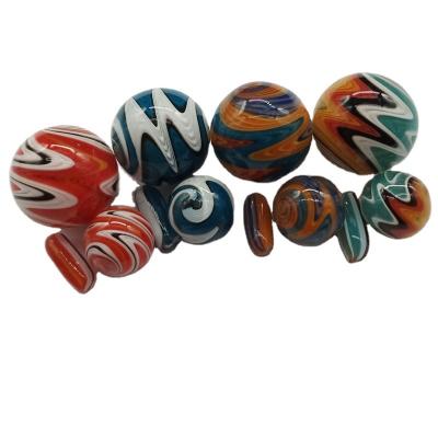 China CC028 Modern Set Colored Glass Bead For Smoking Sausage for sale