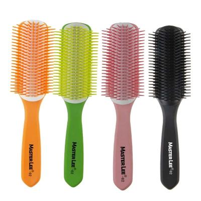 China Masterlee Comfortable Brand Professional Plastic Hair Brush for Men for sale