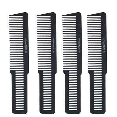 China Professional Salon Salon Cutting Hairdresser Wholesale Plastic Black Cutting Comb for sale