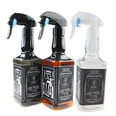 China Masterlee Whiskey Bottle Hair Salon Trigger Durable Fine Mist Spray Bottle Hairspray Bottle for sale