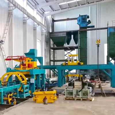 China Machine repairs workshop automatic horizontal sand casting sand casting line hot sales for sale