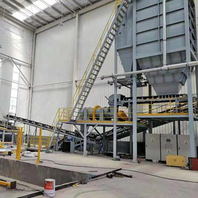 China CE Approved Environmental Friendly Foundry Clay Green Sand Process Treatment Production Line For Sand Casting for sale