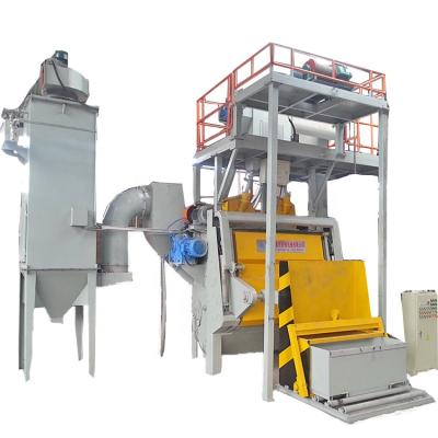 China The factory automatic loading and unloading of the tumble belt of shot blasting machines for sale