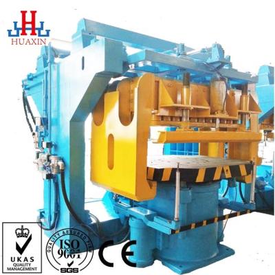 China Factory casting line automatic green manhole cover foundry sand casting casting machine for manhole cover for sale