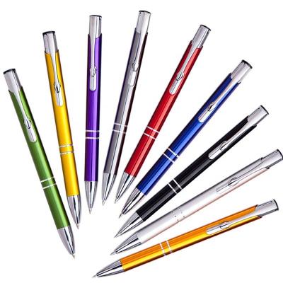 China office & School Pen Wholesale Promotional Metal Ballpoint Pen Customized With Logo Ballpoint Pen Metal Pens for sale