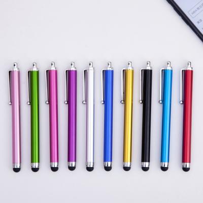 Cina office & Mini Metal Pen School Pen Small Click-action Aluminum Capacitive Ballpoint Pen Stylus Pen in vendita