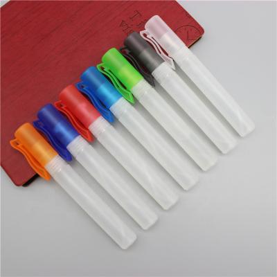 China office & School Pen Factory Good Quality OEM 10ml Hand Sanitizer Spray Waterless Pen For Kids Spray Bottle Container for sale