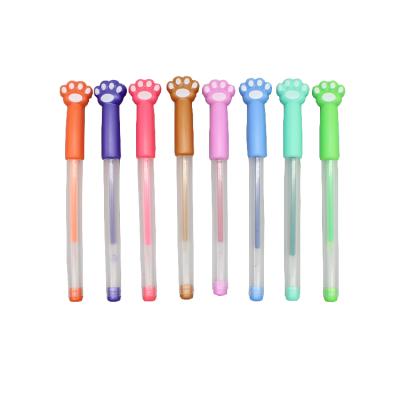 Китай Creative normal cute gel cartoon pen pens for students color stylist pen продается