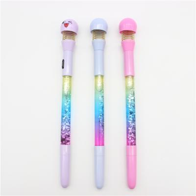 China office & School Pen Student Stationery Stick Colorful Luminous Fairy Pen Liquid Instant Pen for sale