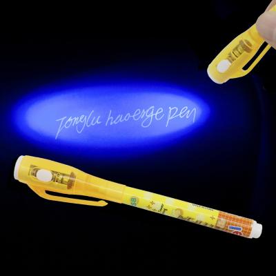 China Magic Mark Spy Pen Built-in PP UV LED Invisible For Hidden Camera Pen en venta