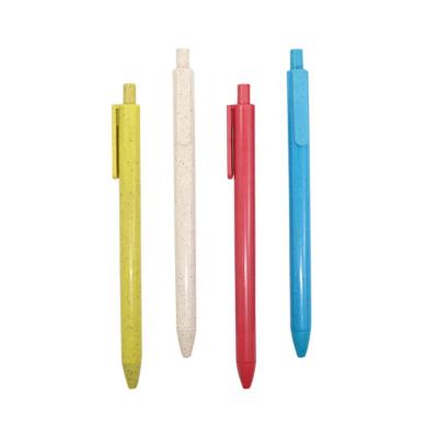 China Promotional pen stationery pen biodegradable eco ballpoint pen custom logo à venda