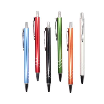 China office & School Pen 2020 Logo Carved Metal Pen Office Stationery Promotional Pen for sale