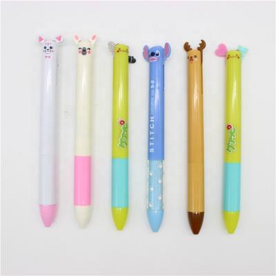 Cina office & White School Pen Two Color Cat Pen Personalized Ballpoint Pen in vendita