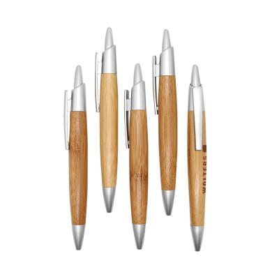 China Pen Thick Promotional Pen Bamboo Ballpoint Pen,Environment Friendly Gift Pen Custom à venda